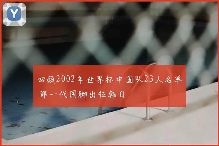 回顾2002年世界杯中国队23人名单 那一代国脚出征韩日